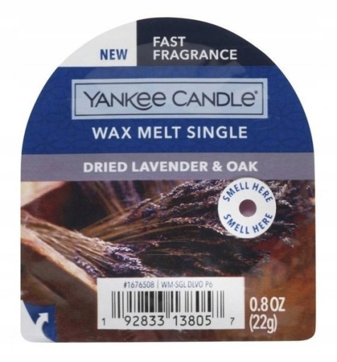 Yankee Candle Wax Sušený levanduľový dub 22g