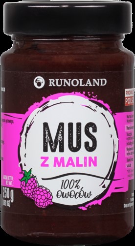Runoland Malinová pena 250 g
