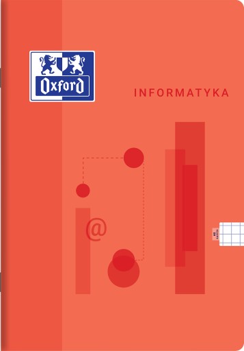 ŠKOLSKÝ ZÁPISNÍK A5 60 štvorcových listov COMPUTER SCIENCE OXFORD x2
