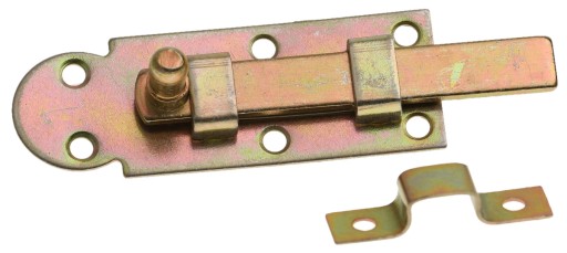 ZÁPADKA BRÁNY S PLOCHÝM ZÁMKOM, ROVNÁ, 80x30x2,5mm