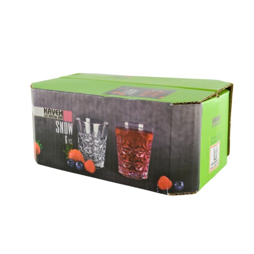 Poháre na likér, poháre na vodku Snow transparent 50ml 6 ks.