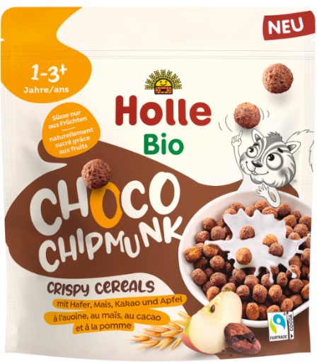 KAKAOVÉ VEVERIČKOVÉ CEREÁLNE GULIČKY BEZ PRIDANÉHO CUKRU OD 1 ROKA BIO 125 g