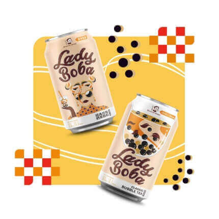 Bubble Tea Classic nápoj 315ml Lady Boba