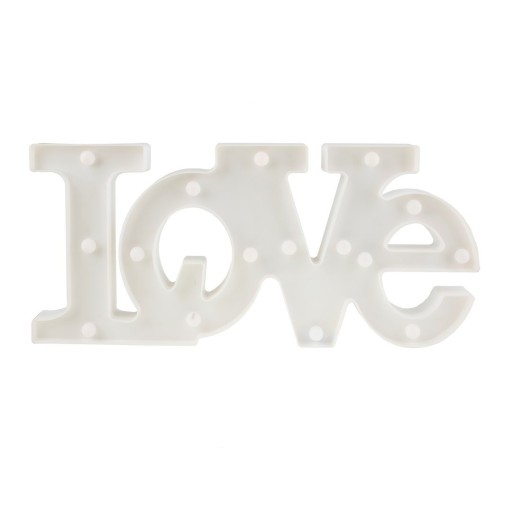 LOVE EKD3935 Milagro LED plastová stolná lampa