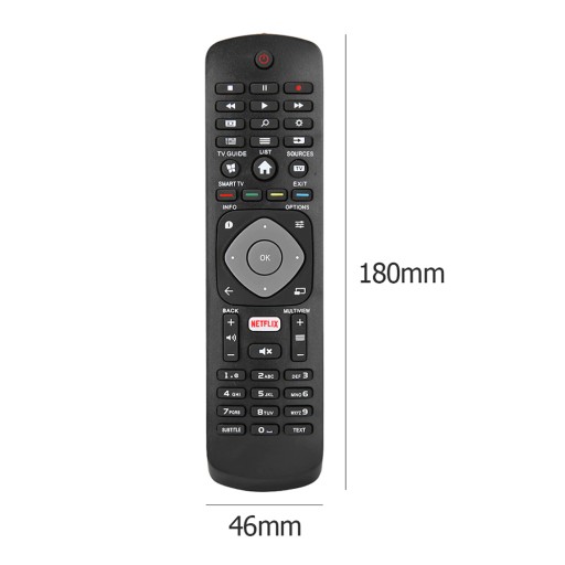 DIAĽKOVÉ OVLÁDANIE TV PHILIPS VŠETKY MODELY SMART LED 3D 4K HD NETFLIX UNIVERSAL