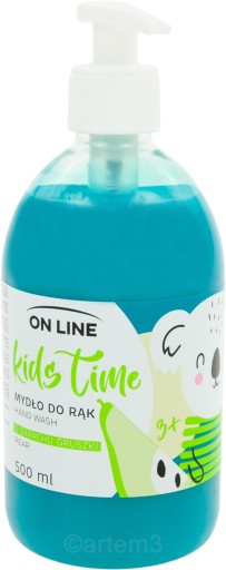 On Line Kids Time Tekuté mydlo Hruška 500 ml