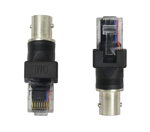 RJ45-BNC adaptér pre LAN metre