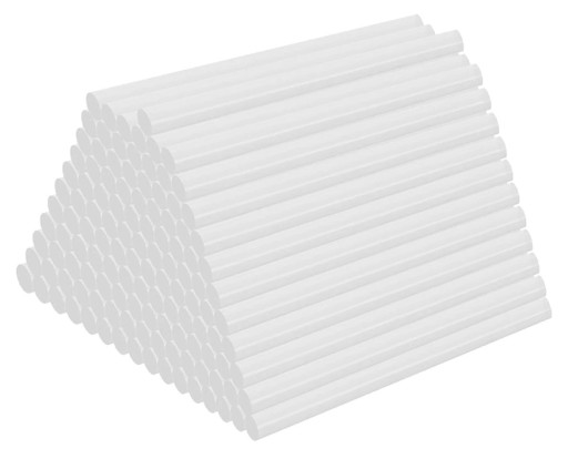 NÁPLNE DO PISTOLE NA TEPLOLEPNÉ, ČIERE, TRANSPARENTNÉ, 11mm, 30cm, 10ks