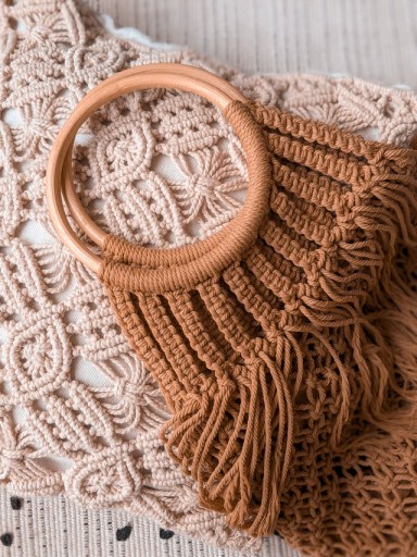 Prírodná bavlna Macrame Struna 200m 3mm ECO