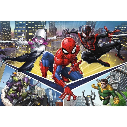 HÁDANKA 160 SILA SPIDERMANA Spiderman, Miles Morales, Ghost, Green Goblin