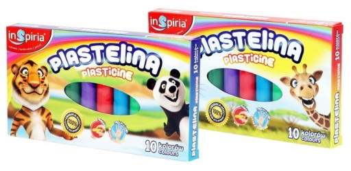 Školská plastelína 10col. Inspiria 3811