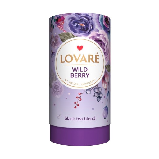 ČAJOVÁ ZMES LOVARE DIVOKÉ BERRY 80G TUBA