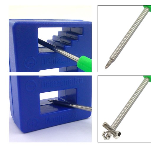 MAGNETIZÁTOR DEMAGNETIZÁTOR SKRUTKOVACIE BROTY 2v1