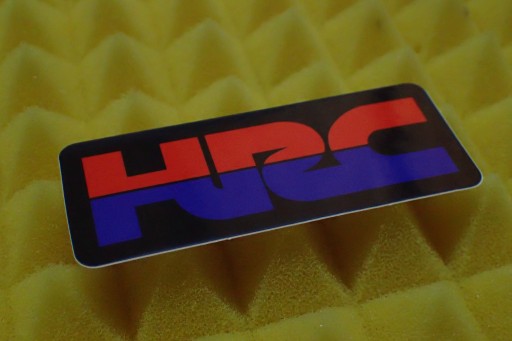 NÁLEPKA HONDA HRC NÁLEPKA 7,4 x 3 cm