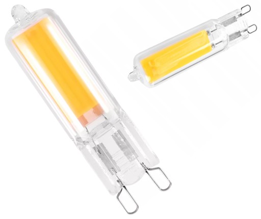 G9 LED žiarovka 300lm 3W teplá biela COB