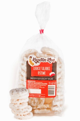 Kapitan Kłos Svetlé ryžové plátky 60 g