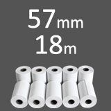 TERMÁLNY / POHOTOVOSTNÝ ROLEČ 57x18 10 KS.