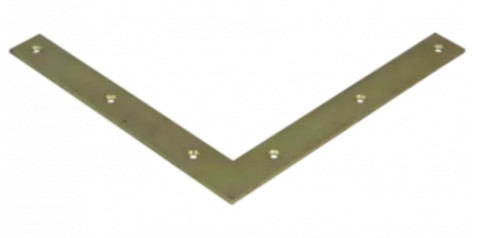 TYČ ROHOVÁ PLOCHÁ DMX NA3 250X250X30X3,0 MM DOMAX