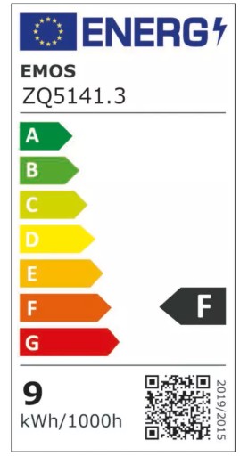 SET 3X LED ŽIAROVKA A60 E27 8,5W (60W) 4000K