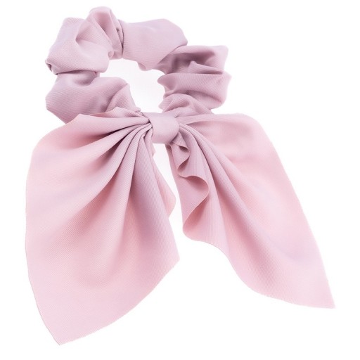 HAIR GUMBER SCRUNCHIE SCARF MAŠILKA RUŽOVÁ