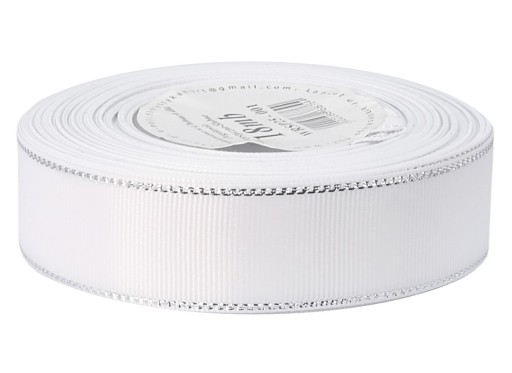 Pevná grogrénová stuha s pruhmi ZLATÉ PRÚŽKY 38mm/18mb 12 farieb na výber