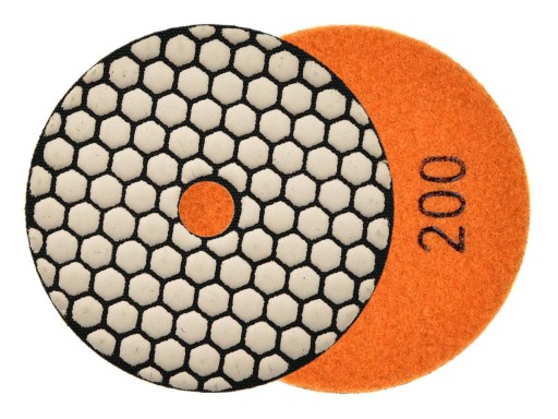 Leštiaci kotúč na suché brúsenie kameniny 100mm GR200 G78932 GEKO