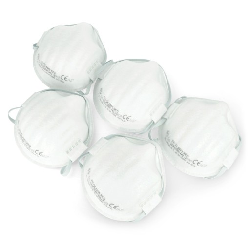 Jednorazové filtračné polomasky ffp1/k 5 ks 74540