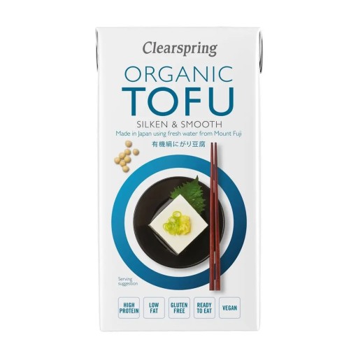 Prírodné japonské tofu Bio 300g Clearspring