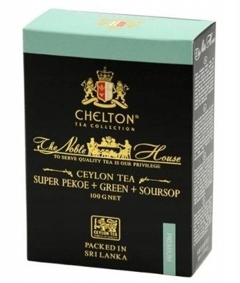 Chelton GREEN SOURSOP TEA zelený list 100G