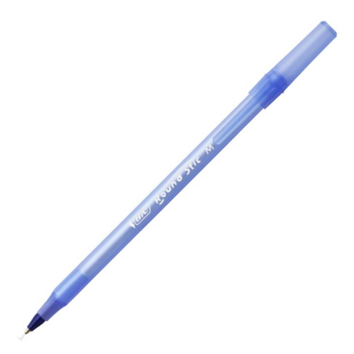 BIC guľôčkové pero Round Stick modrá sada 10 kusov