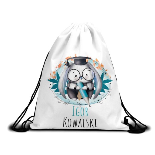 Taška na batoh do škôlky na topánky Meno BUNNY