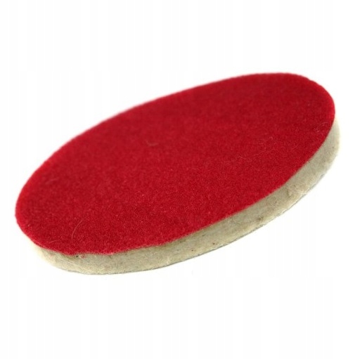 LEŠTENIE PLSTEŇ NA VELCRO 125 mm HRÚBKA 6 mm