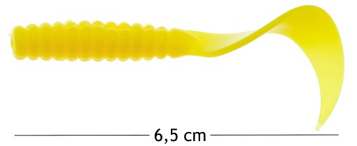 Twister guma 6,5 cm ostriež šťuka 2,3 g