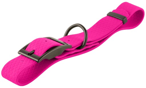 Vodeodolný obojok Dog Crazy, Pink, S 32-42cm, 25mm