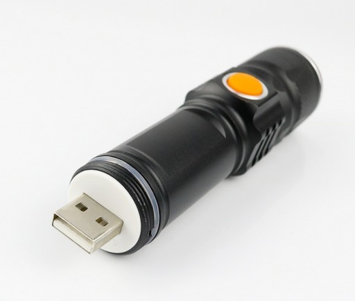 MINI LED BATERKA USB ZOOM KĽÚČENKA NABÍJATEĽNÁ