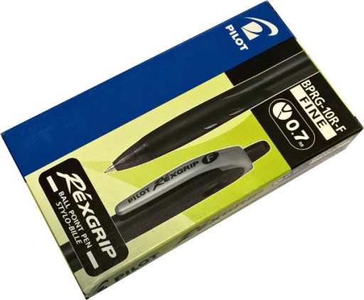PILOT REXGRIP AUTOMATICKÉ GULIČKOVÉ PERO 0,7 ČIERNA