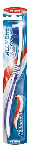 Stredná zubná kefka Aquafresh All in one