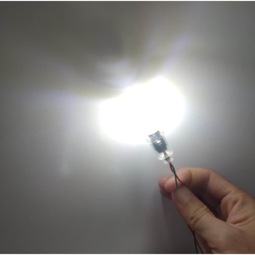 E10 LED žiarovka 6V biela 300lm