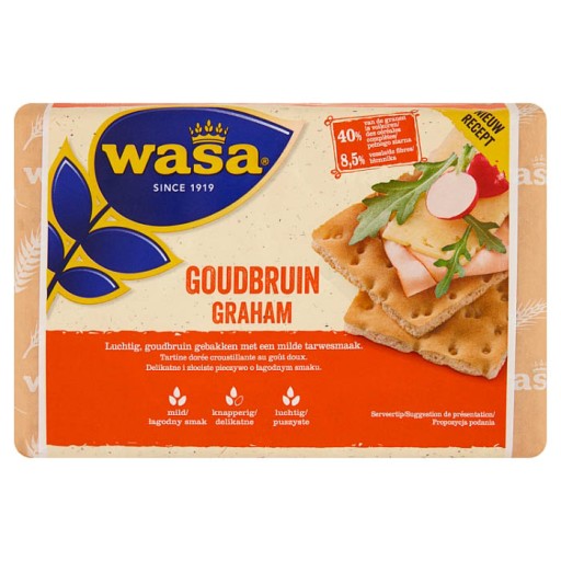 Wasa Graham chrumkavý chlieb 245 g