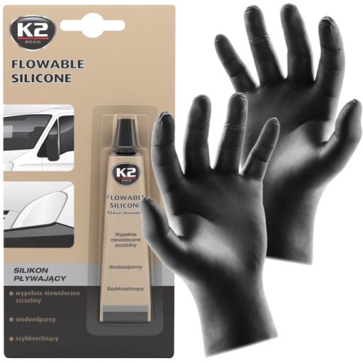 K2 PLÁVAJÚCE SILIKÓNOVÉ 21G TESNENIE PRE SKLO LAMP R
