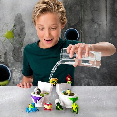 FLUSH FORCE 5-balenie HORRIBLE TOILET MONSTER WC set 5 figúrok