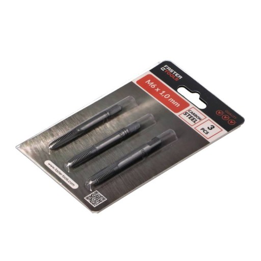 ZÁVIT M6 x 1 mm 3 KUSOVÉ ZÁVITOVÉ ZÁVITKY VIACHR.