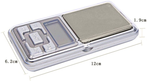 Váha na šperky 200g 0,01g Vrecková