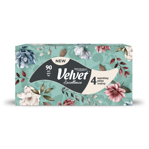 Velvet Excellence utierky v 4 vrstvách