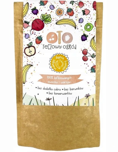 OTOLANDIA MRAZOM SUŠENÉ OVOCIE V PRÁŠKOVOM MANGO TEKVICOVÝ BANÁN 40g RAINBOW GARDEN