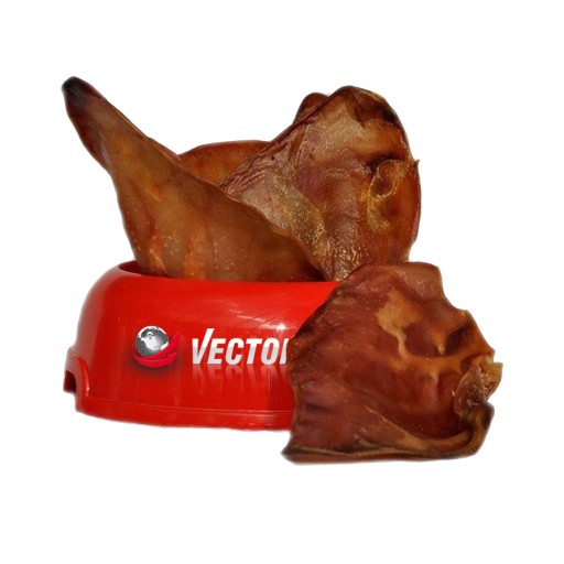 BRAVČOVÉ UCHY maškrta pre psa chutná PRÍRODNÁ stredná VECTOR-FOOD 1 ks