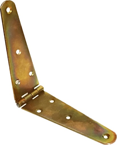 Šikmý konštrukčný pánt 250x45mm pre nábytkové dvierka