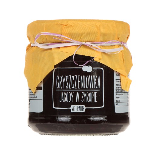 Čučoriedky v sirupe 190 g Gryszczeniówka