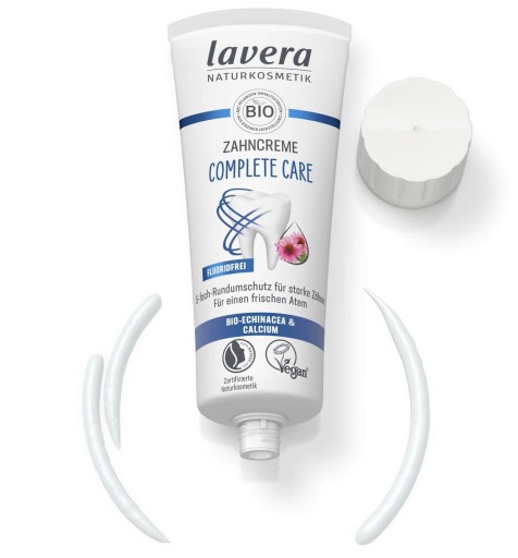 Lavera Kompletná zubná pasta bez fluoridu 75 ml