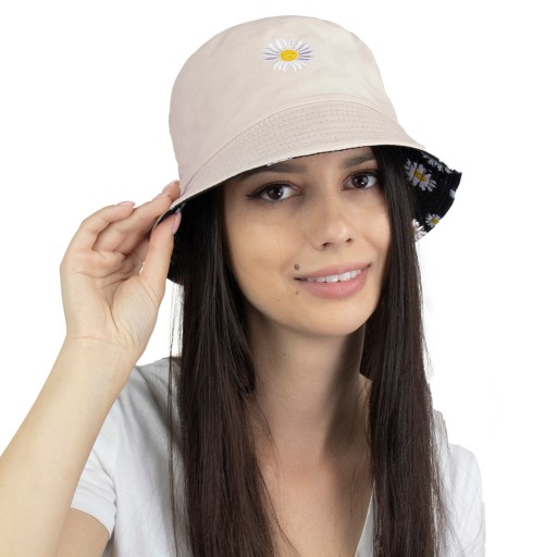 BUCKET HAT obojstranná čiapka RYBÁRSKY HAT